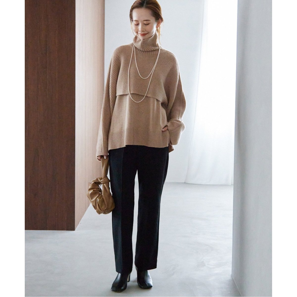 ★美品◆スローブイエナ◆お得な2点セット♡3way ニットセット 追加》3way ニットセット | スローブ イエナ(SLOBE IENA