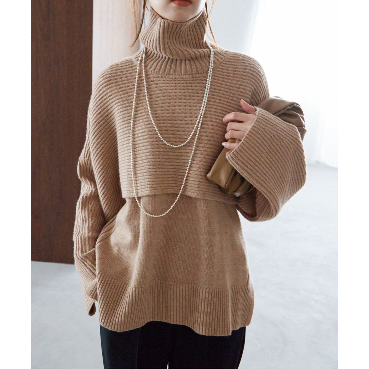 ★美品◆スローブイエナ◆お得な2点セット♡3way ニットセット 追加》3way ニットセット | スローブ イエナ(SLOBE IENA