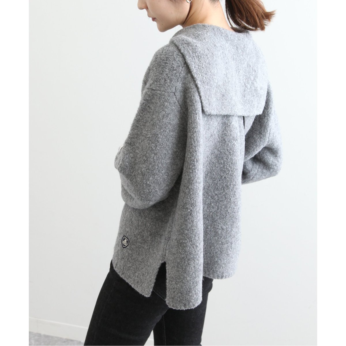 信頼も高い ORCIVAL / オーシバル】 TAN_BOUCLE SAILOR ニット | スローブ ニット/セーター