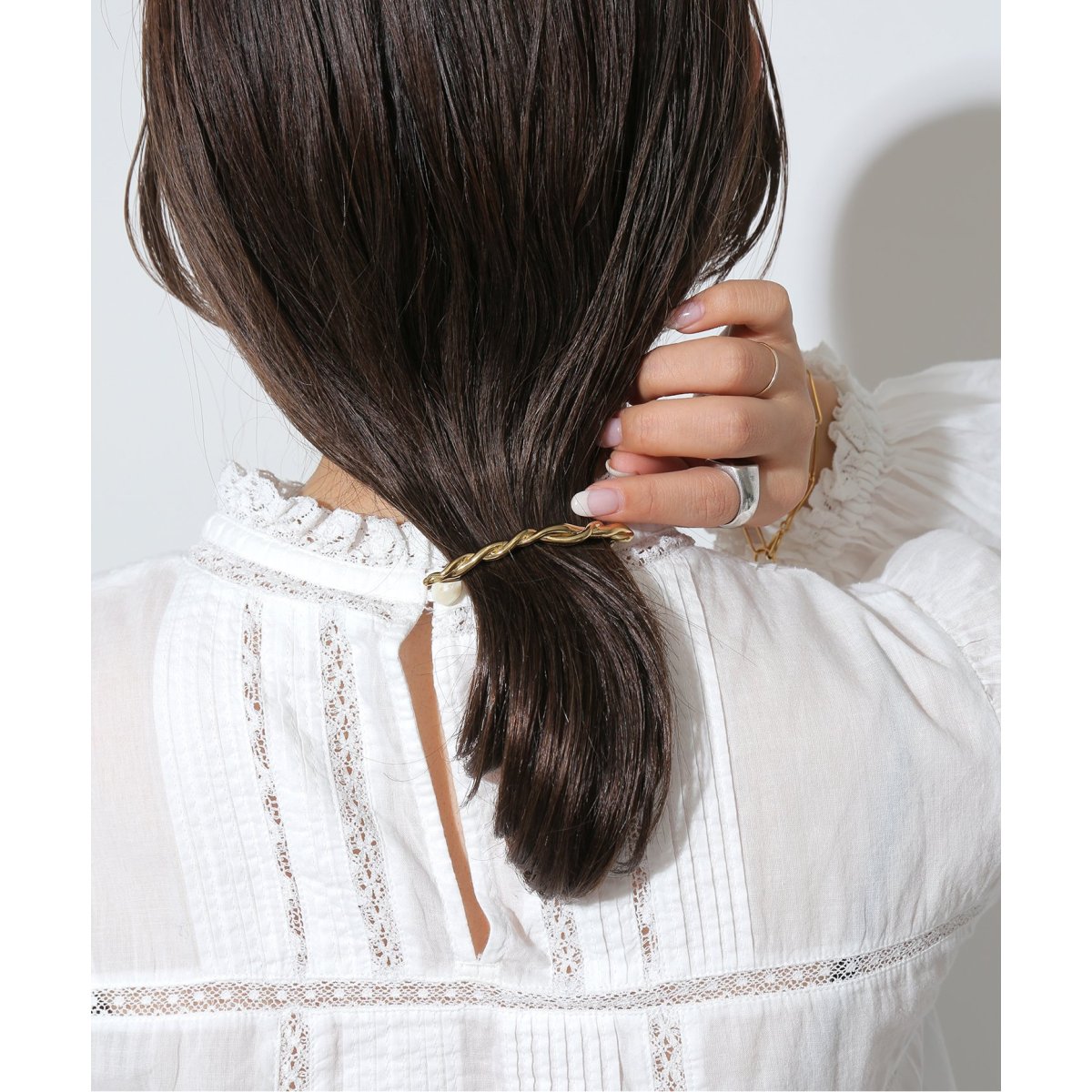 LOUISE DAMAS ルイーズダマス IA HAIR CLIP ヘアクリップ LOUISE DAMAS(ルイーズダマス) ゴールド Georgia ヘアクリップ