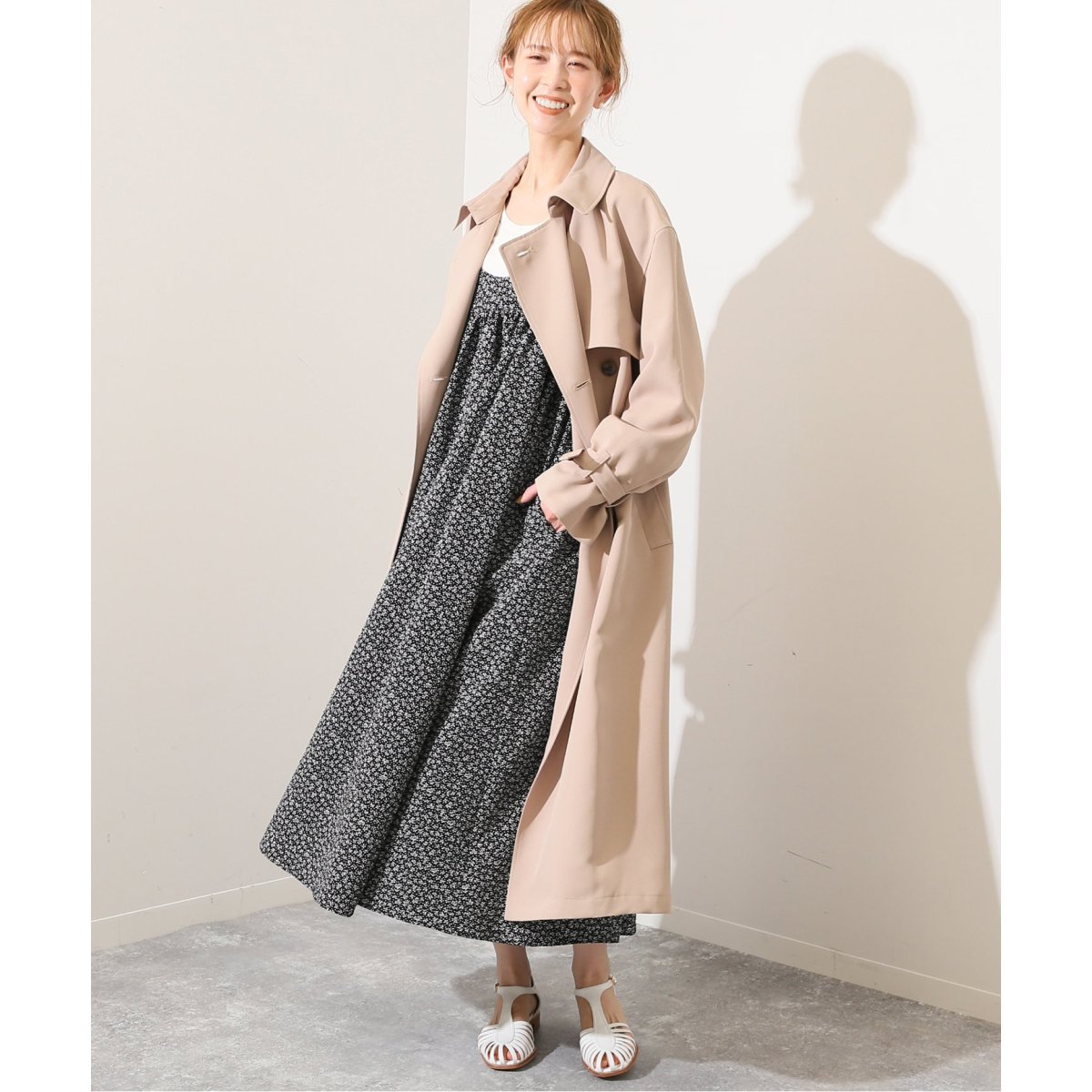 タフタプリントキャミワンピ | スローブ イエナ(SLOBE IENA) | マルイ