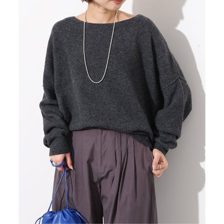 AMERICAN VINTAGE/アメリカンヴィンテージ】オーバーサイズニット 
