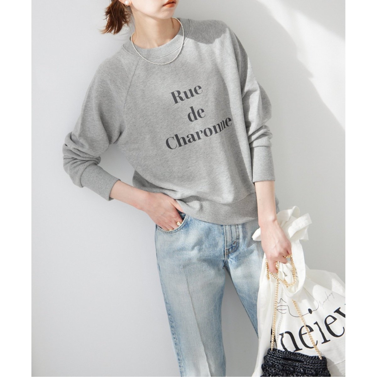 タグ無し美品 SLOBE IENA スウェット Rue de Charonne - トレーナー