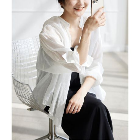 ラミーギャザーシャツ | スローブ イエナ(SLOBE IENA) | マルイウェブ 