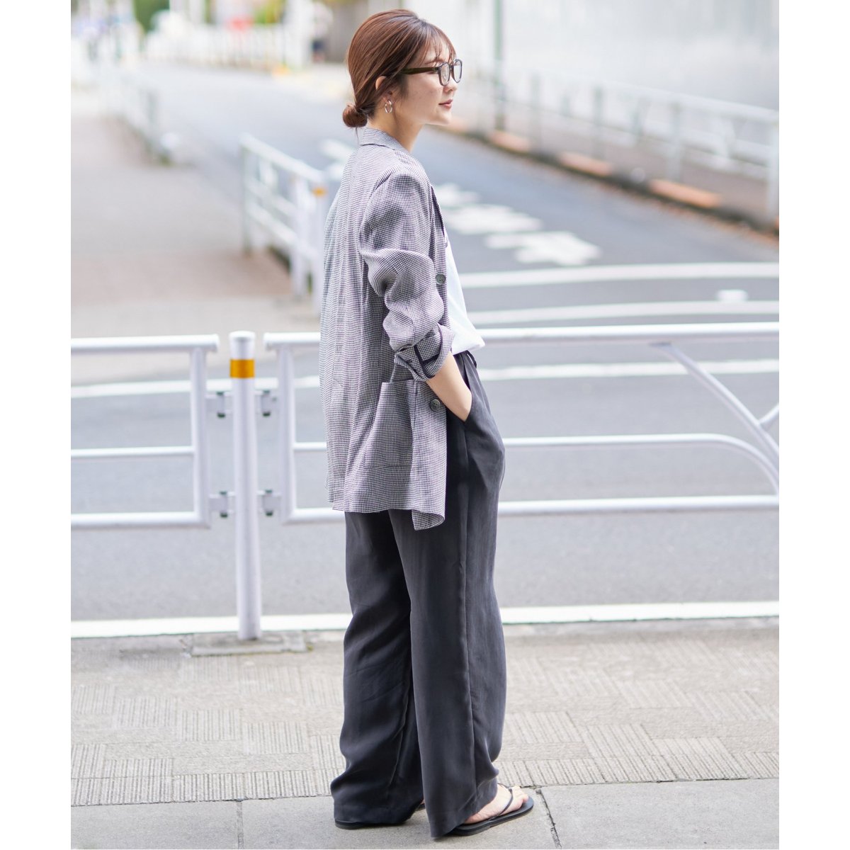 【SLOBE IENA】リネン混テーラードジャケット cd010-15677-02b.jpg?basethum=225