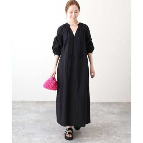 Pondichery/ポンディシェリ】スキッパーワンピース | スローブ イエナ  