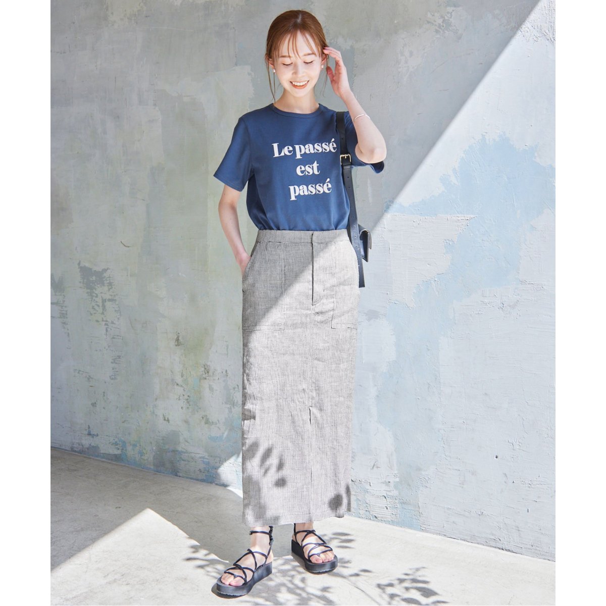 リネン混タイトスカート | スローブ イエナ(SLOBE IENA) | マルイ