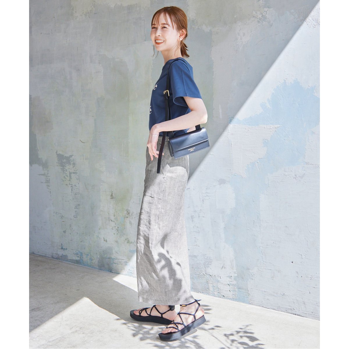 リネン混タイトスカート | スローブ イエナ(SLOBE IENA) | マルイ