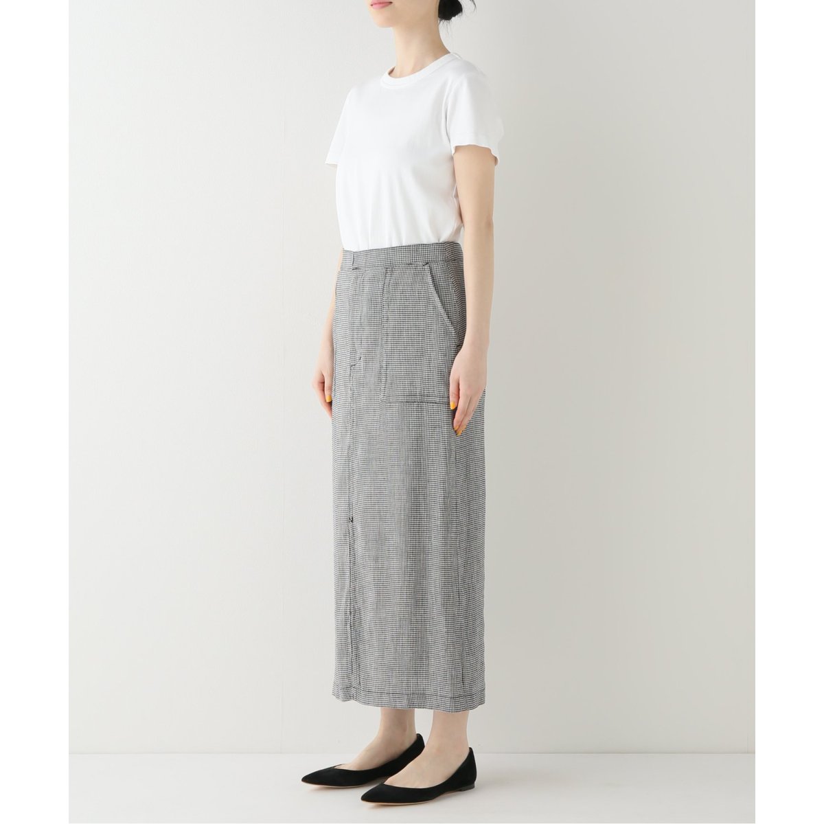 リネン混タイトスカート | スローブ イエナ(SLOBE IENA) | マルイ