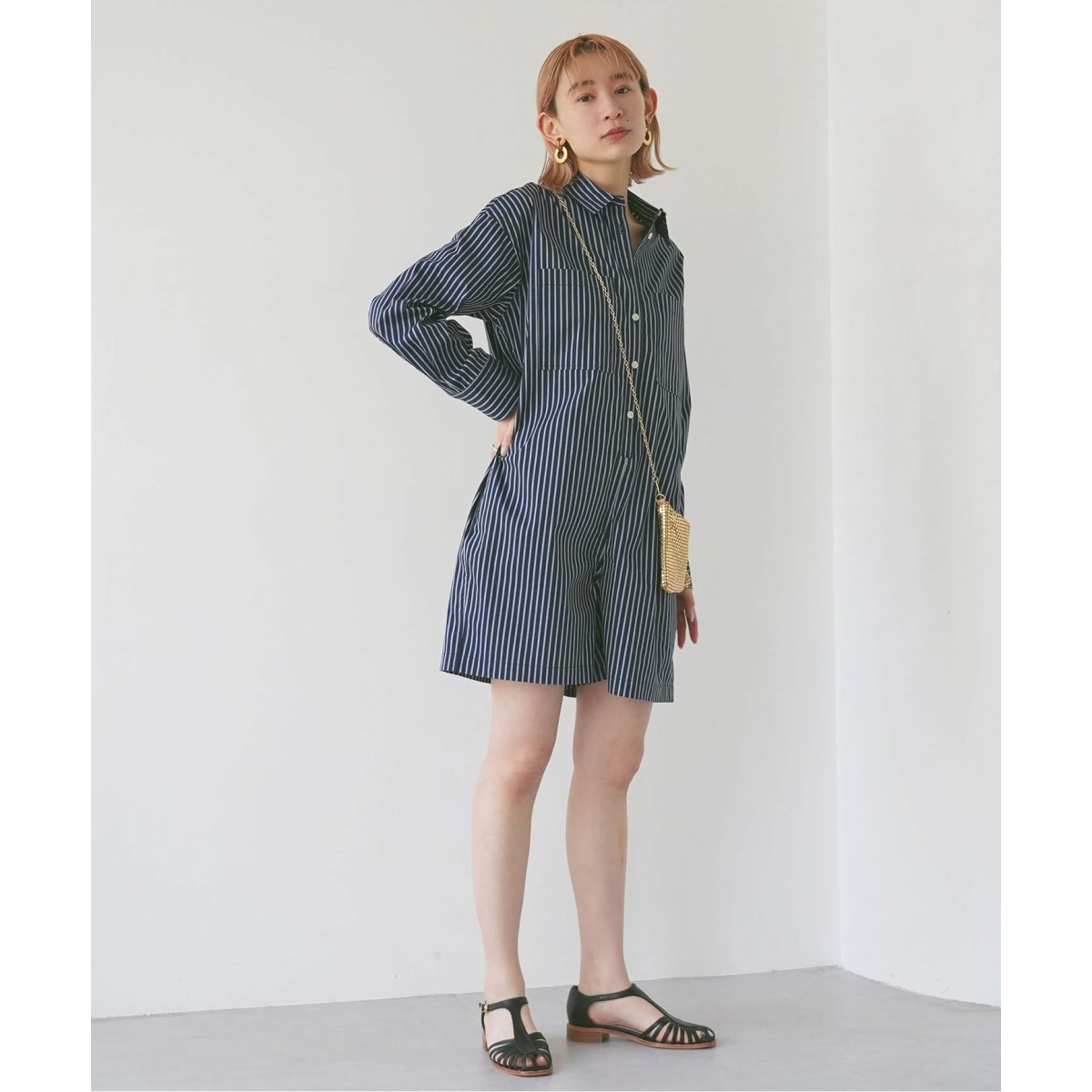 SLOBE citron スローブシトロン シャツロンパース SLOBE citron スローブシトロン シャツロンパース
