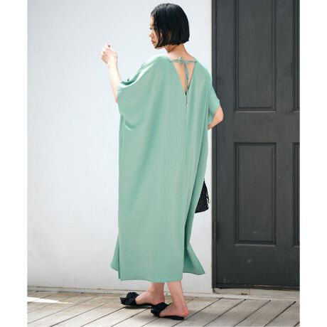 habi アンティークサテンワンピース | スローブ イエナ(SLOBE IENA 