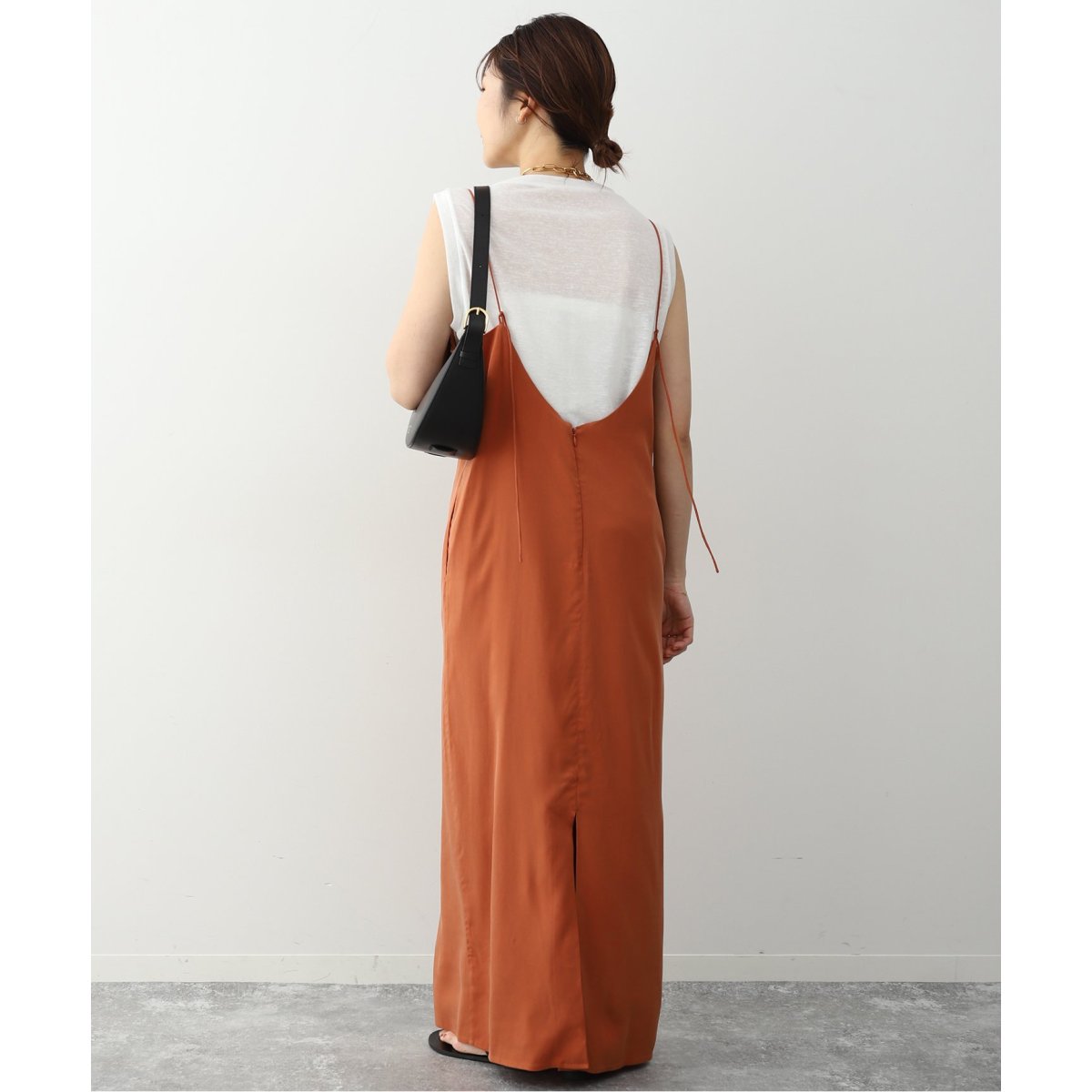 美品　アイラインキャミワンピースIENA SLOBE SLOBE IENA ワンピース 「追加/2枚セット」アイラインキャミ