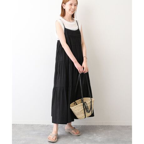 コットンタックキャミワンピース | スローブ イエナ(SLOBE IENA  