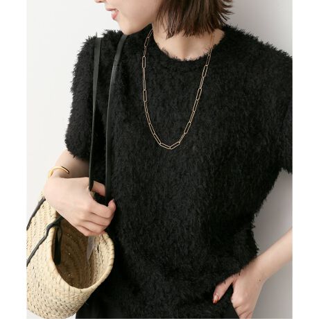 追加》【TEAK/ティーク】 BOUKLE ニット | スローブ イエナ(SLOBE IENA  