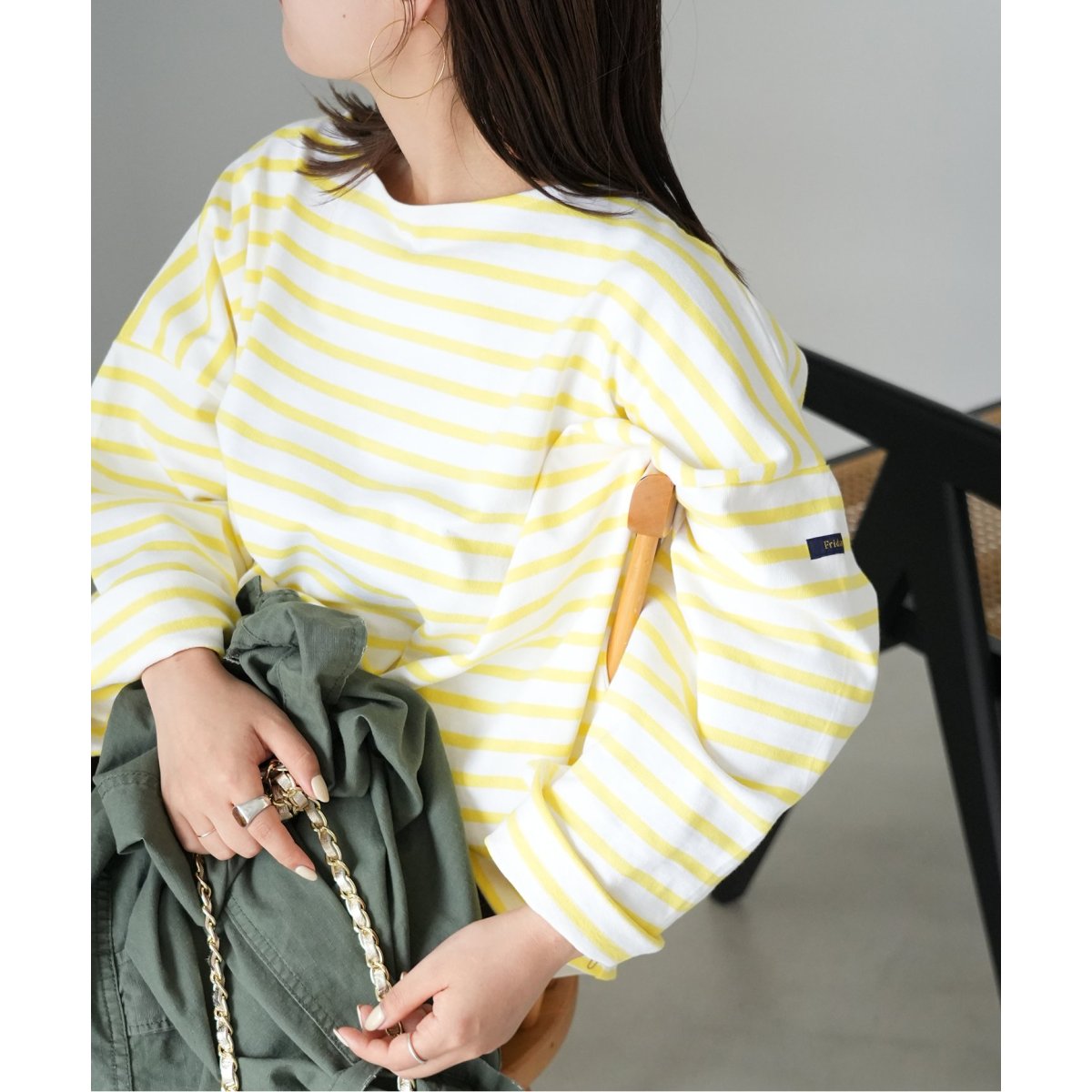 Leminor/ルミノア】For SLOBE every day ビッグボーダーカットソー