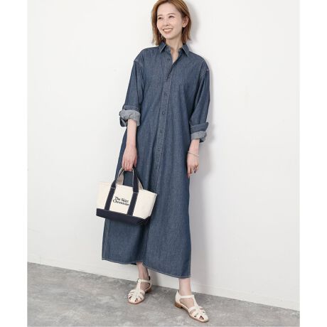 LE DENIMギガシャツワンピース | スローブ イエナ(SLOBE IENA  