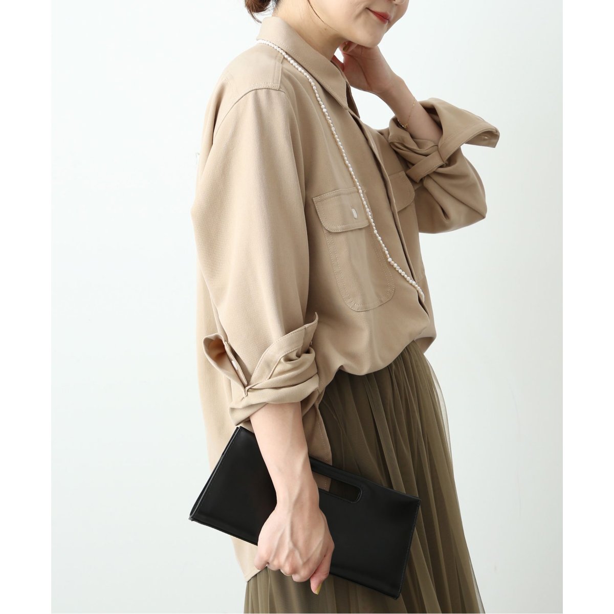 SLOBE IENA 【PAYDAY/ペイデイ】SLOBE別注ツイルシャツ SLOBE IENA（スローブイエナ）の「【PAYDAY/ペイデイ】SLOBE別注