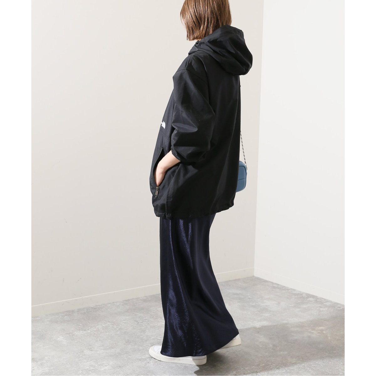 SLOBE IENA ザノースフェイス　コンパクトジャケット Mサイズ　ブラック THE NORTH FACE/ザ・ノース・フェイス】 COMPACT ジャケット