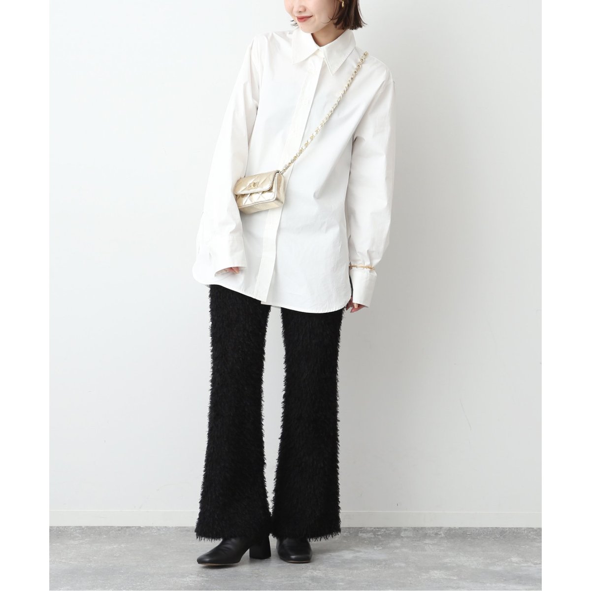 TEAK/ティーク】 BOUCLE ニットパンツ