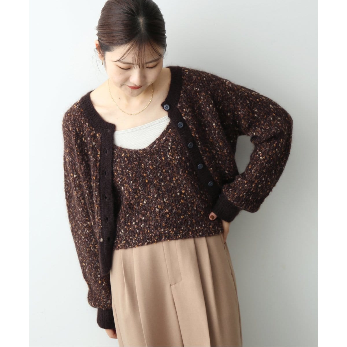 RITTO /リット】ファニーカスリカーディガン | スローブ イエナ(SLOBE