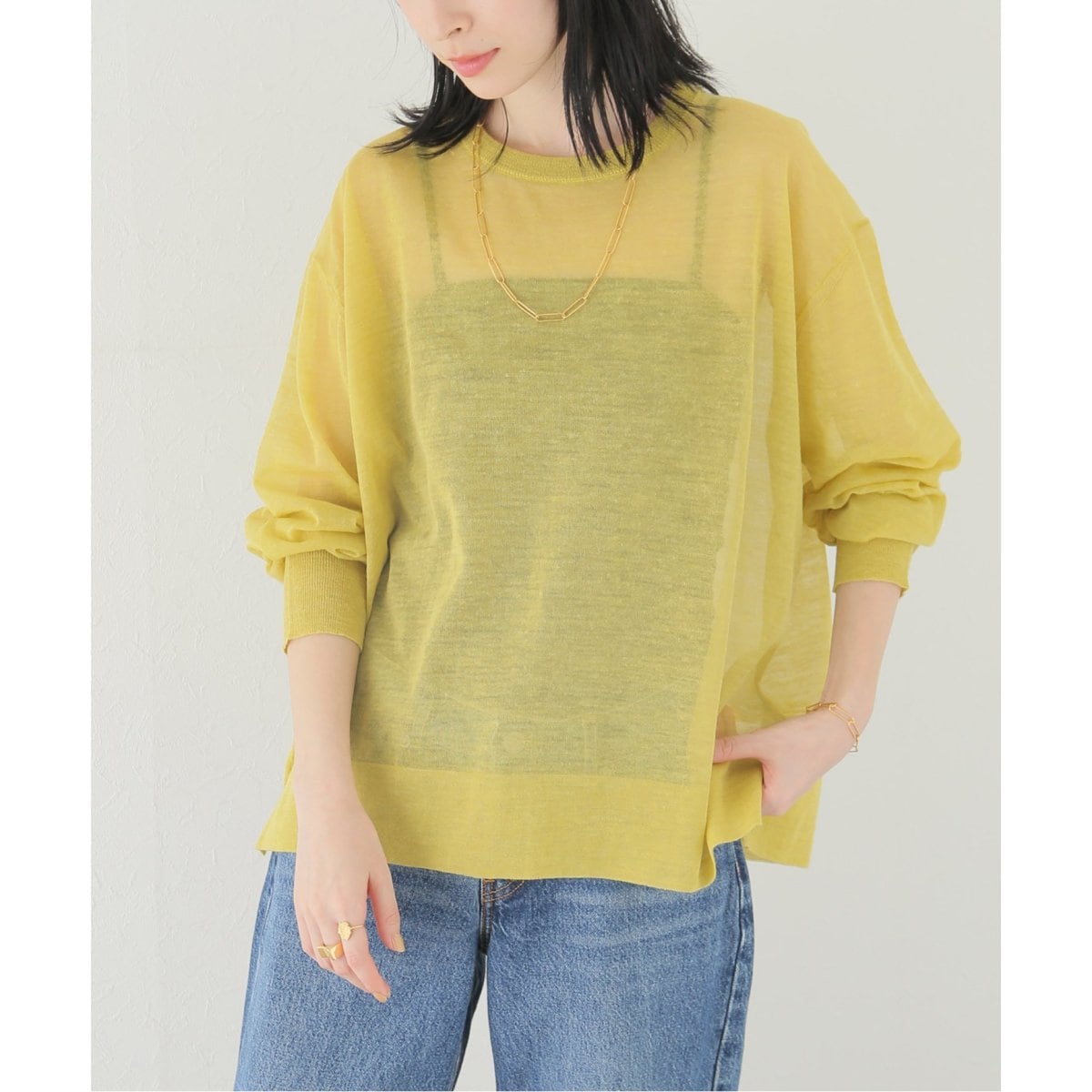 新品【ADAWAS/アダワス】シアールクーネックニット ADAWAS/アダワス】シアールクーネックニット | スローブ イエナ