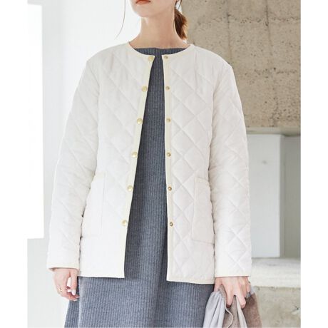 TRADITIONAL WEATHERWEAR 】SLOBE別注キルティングショートブルゾン 