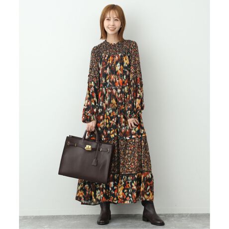 TROUILLETマルチフラワープリントワンピース | スローブ イエナ(SLOBE  