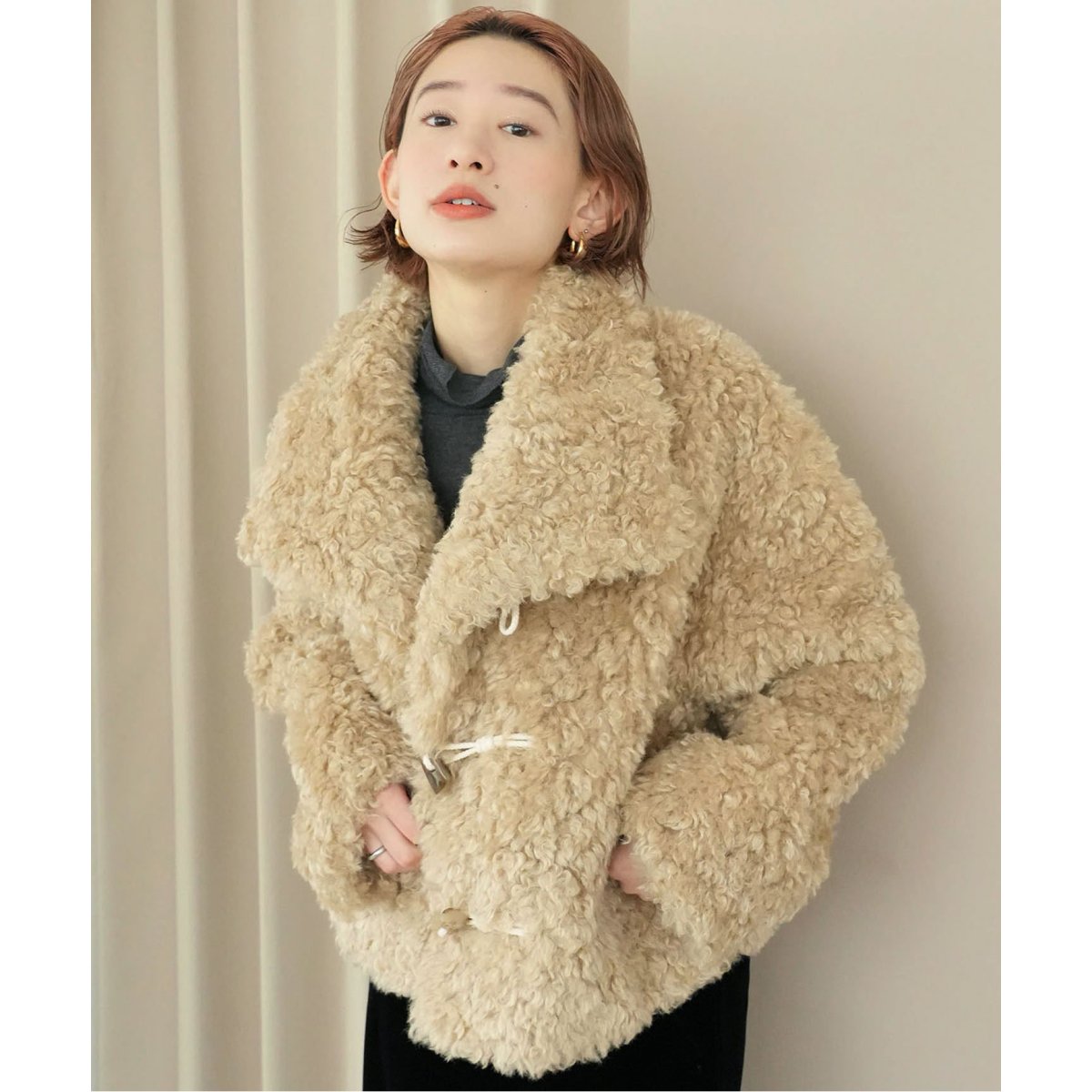 SLOBE citron. Poodle Duffle | スローブ イエナ(SLOBE IENA) | マルイ