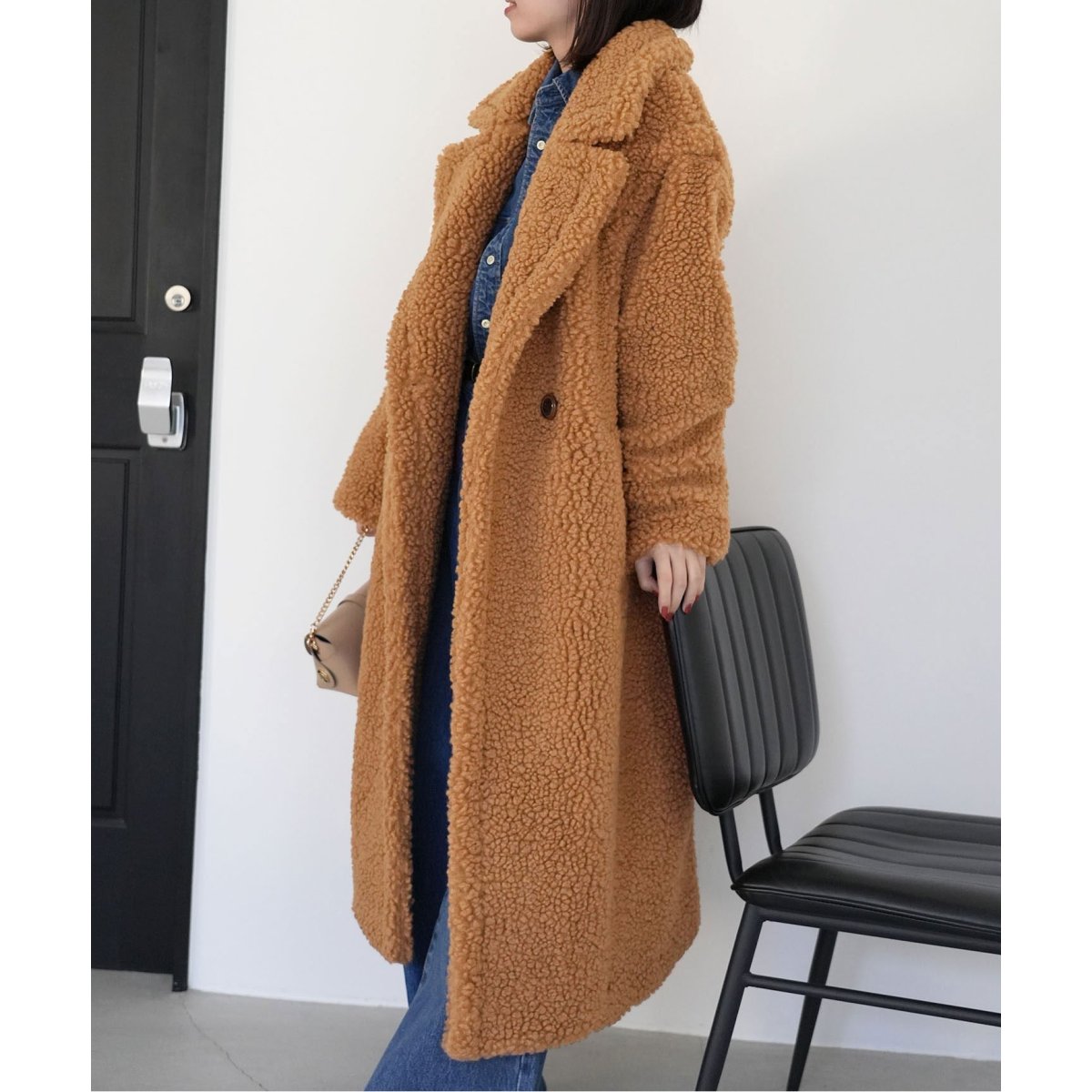 UGG/アグ】 LONG TEDDY コート | スローブ イエナ(SLOBE IENA