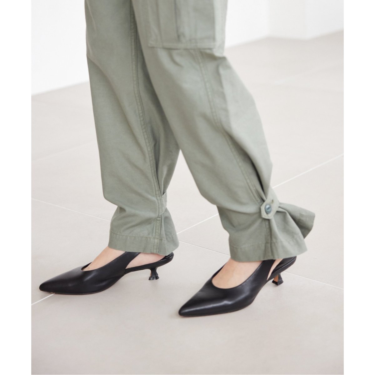 SLOBE バッグスリングパンプス | スローブ イエナ(SLOBE IENA