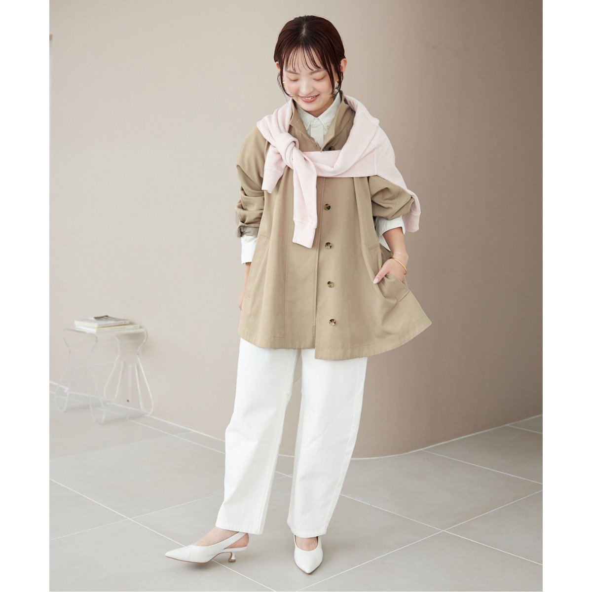 テントラインショートコート | スローブ イエナ(SLOBE IENA) | マルイ