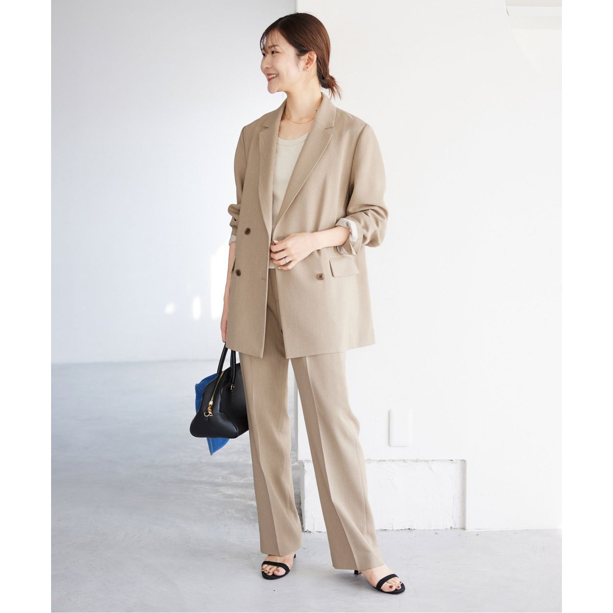 ウォッシャブルツイルダブルジャケット | スローブ イエナ(SLOBE IENA