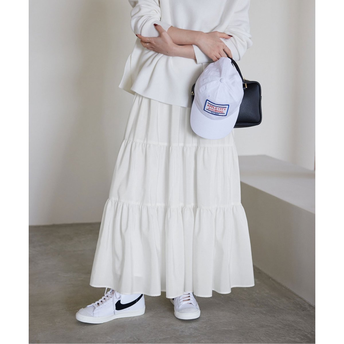 美品 24AW IENA イエナ タイプライターティアードブラウス カーキ レディース 古着 中古 USED 美品 24AW IENA イエナ タイプライターティアードブラウス カーキ