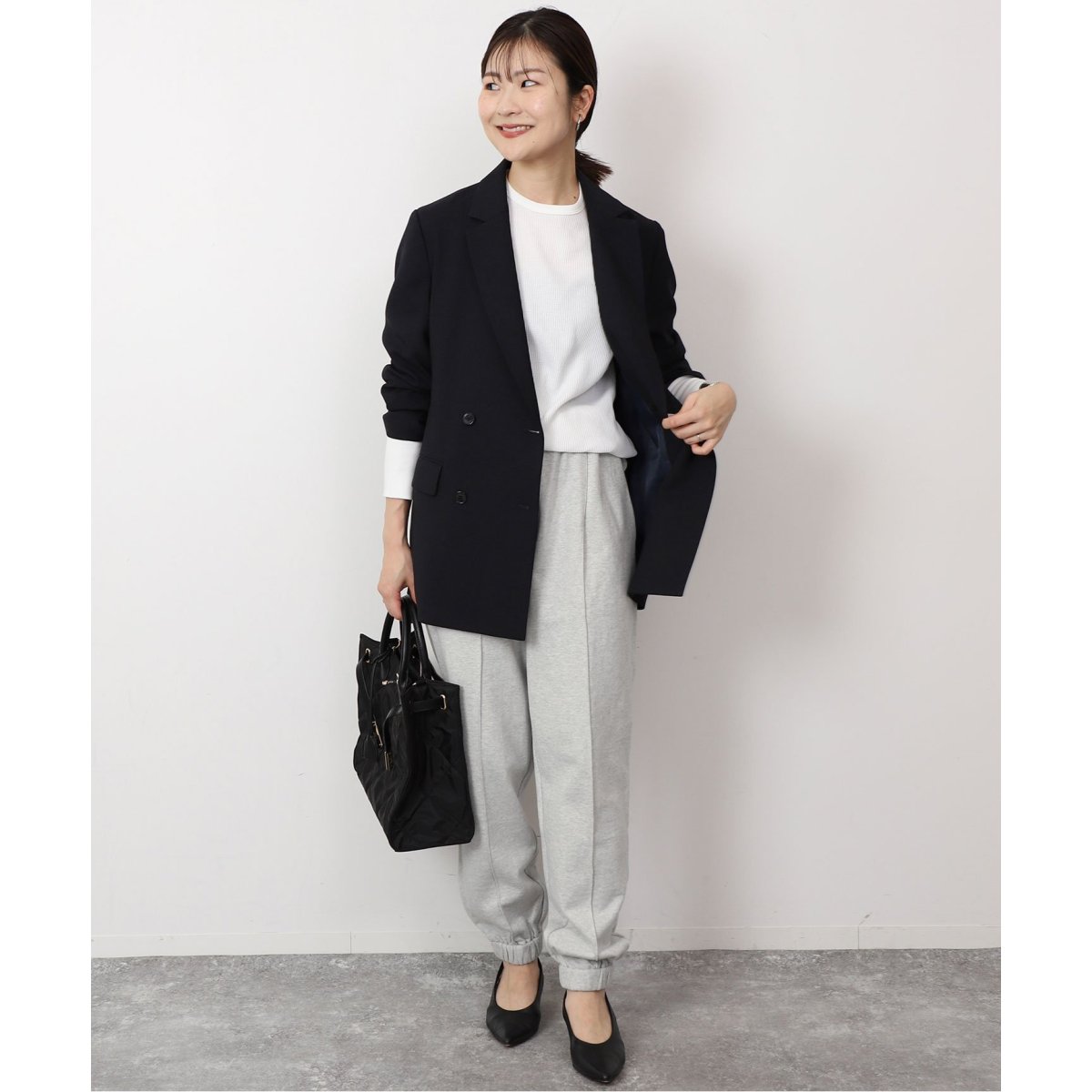 SLOBE IENA（スローブイエナ）の「裏毛ジョグプレスパンツ