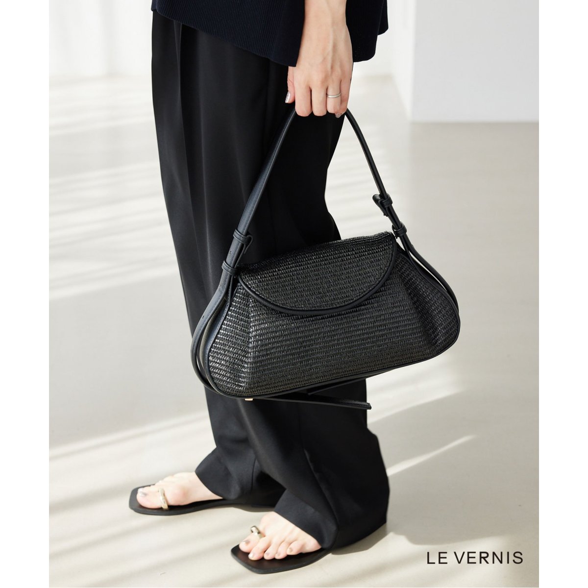 SLOBE IENA/LE VERNIS カゴバッグ SLOBE IENA/LE VERNIS カゴバッグ