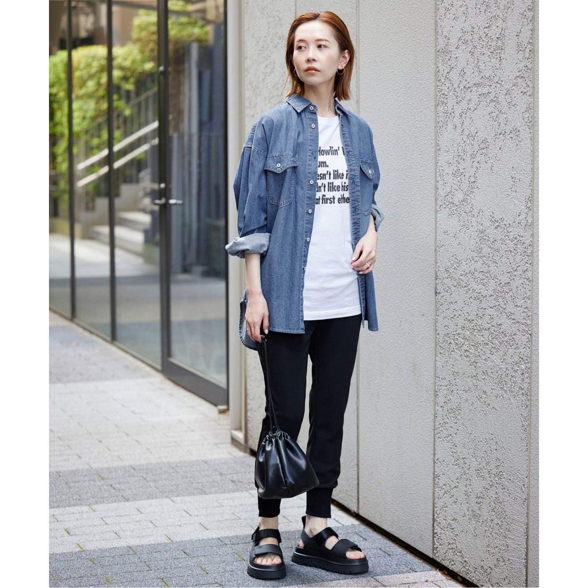 LE DENIMライトオンスBDUシャツ | スローブ イエナ(SLOBE IENA