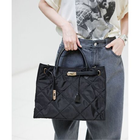 追加》【OUTDOOR/アウトドア】SLOBE別注 キルティングトートバッグ 