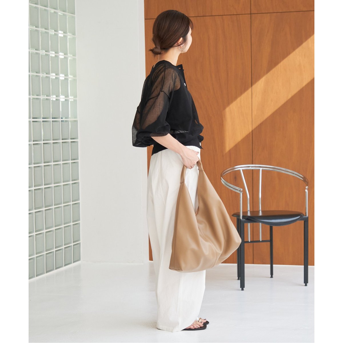 追加》シアーラミーカーディガン | スローブ イエナ(SLOBE IENA