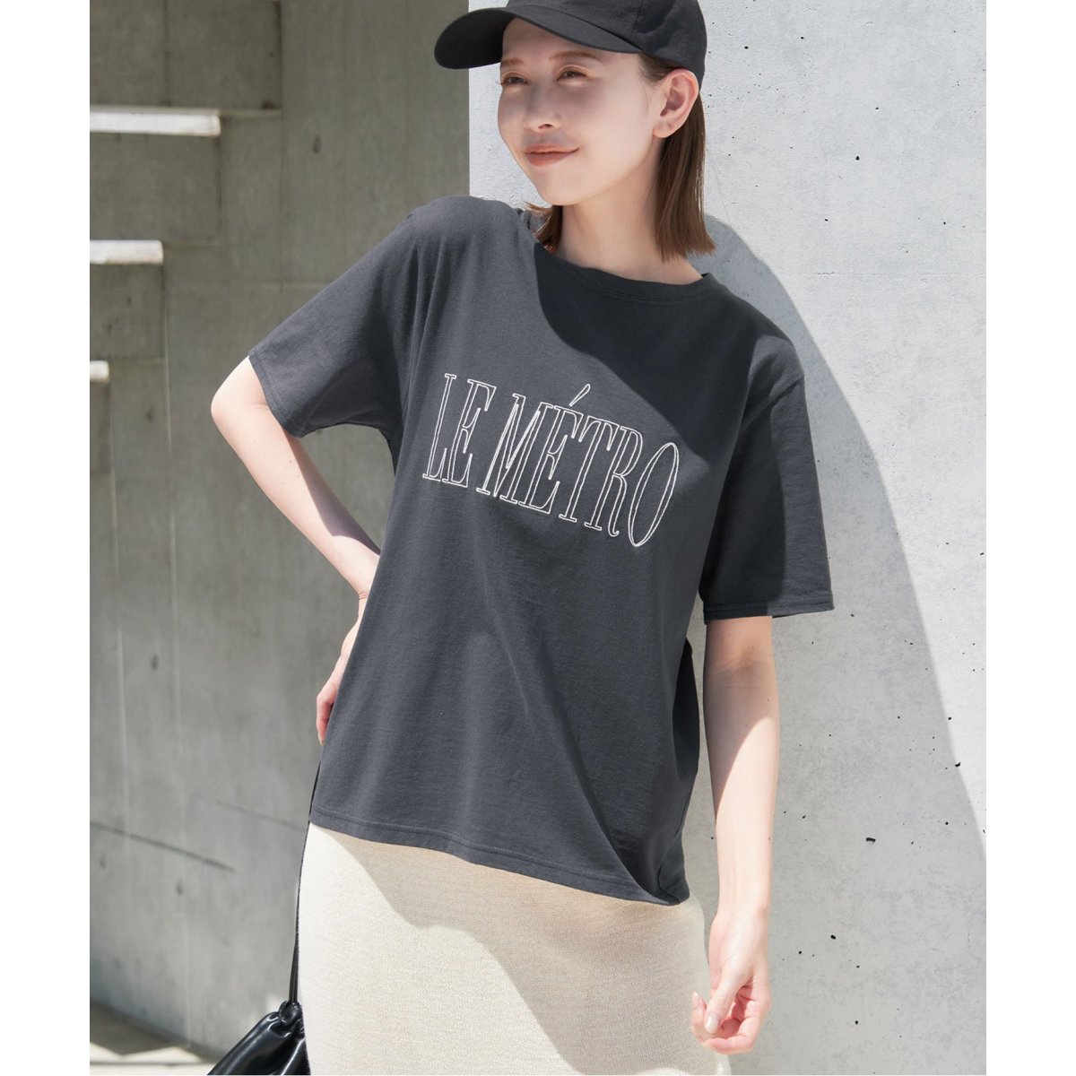 LEMETROロゴTEE