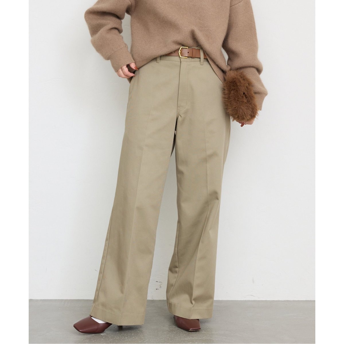 Dickies/ディッキーズSLOBE別注ハイウエストスラックス