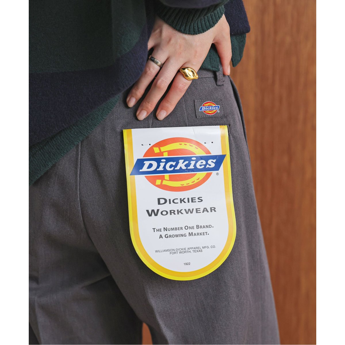 ディッキーズスローブイエナ別注 Dickies/ディッキーズ SLOBE別注 ハイウエストスラックス