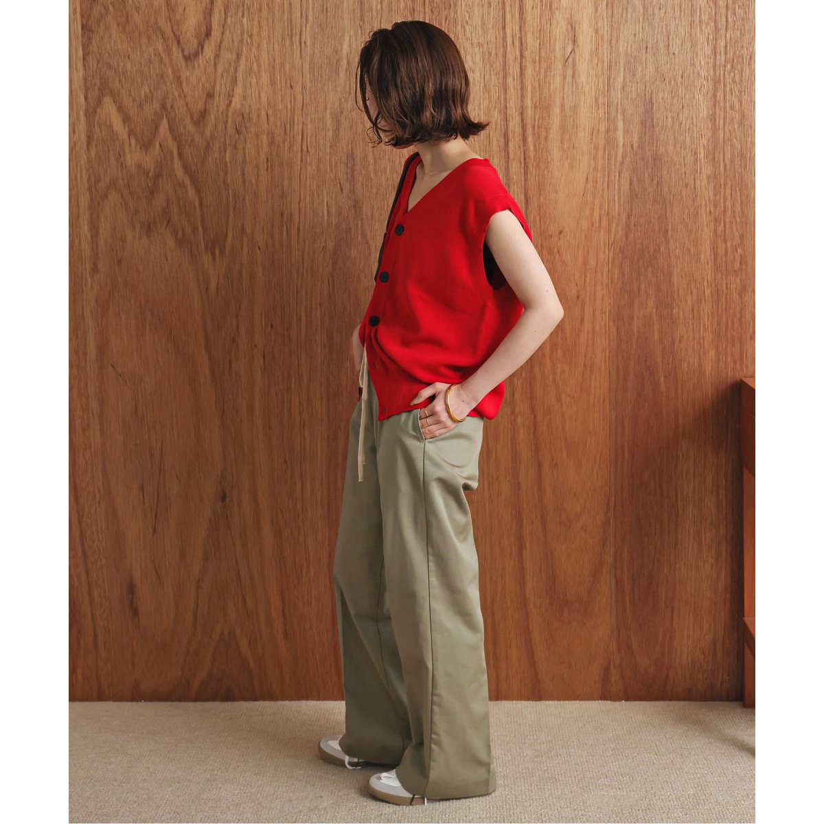 【新品未使用】Le Sans Pareil SLOBE別注 ジャーマントレーナー Le Sans Pareilル サン パレイユ SLOBE別注 ジャーマン