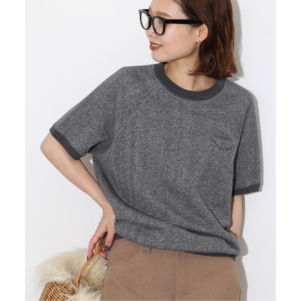 イエナ（IENA）/《追加予約》ラメ Tシャツ