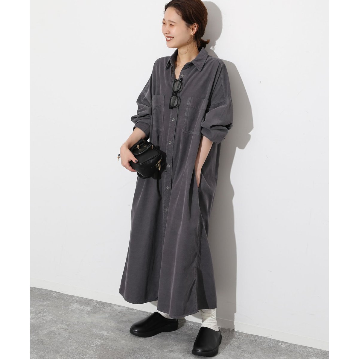 最終値下げ SLOBE IENA コットンロングシャツワンピース お値下げ ＜SLOBE IENA＞コットンロングシャツワンピース｜Yahoo