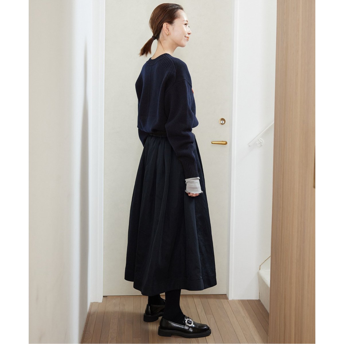 slobe iena SLOBE IENA 《WEB限定/追加》cherie刺繍ニット 《WEB限定⁄