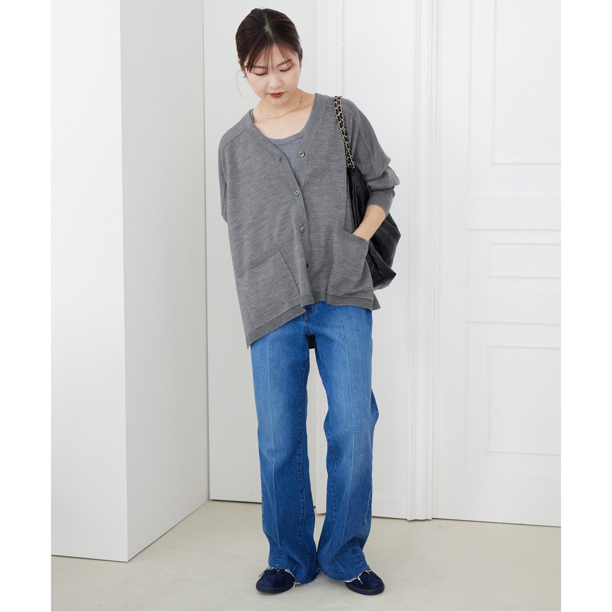 今期✴︎ウォッシャブルワイドシルエットカーディガン　SLOBE IENA SLOBE IENA ウォッシャブルワイドシルエットカーディガン｜Yahoo