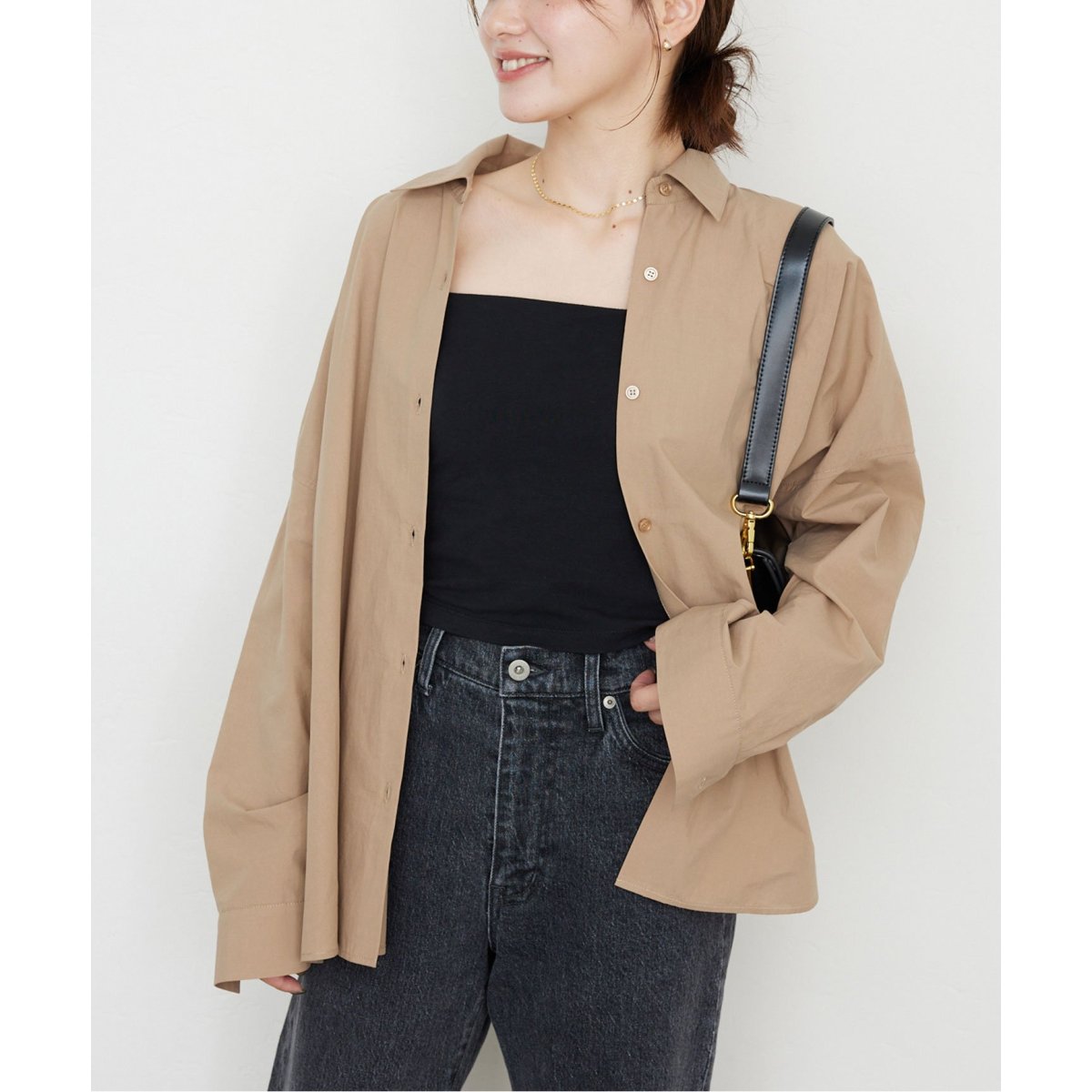 SLOBE IENA - le L&#39;ESSENCE  OVER FIT シャツ オーバーサイズシャツ｜フォーワンセブン スローブイエナの通販