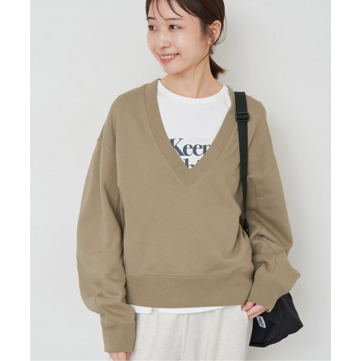 裏毛Vネックプルオーバー | スローブ イエナ(SLOBE IENA) | マルイ