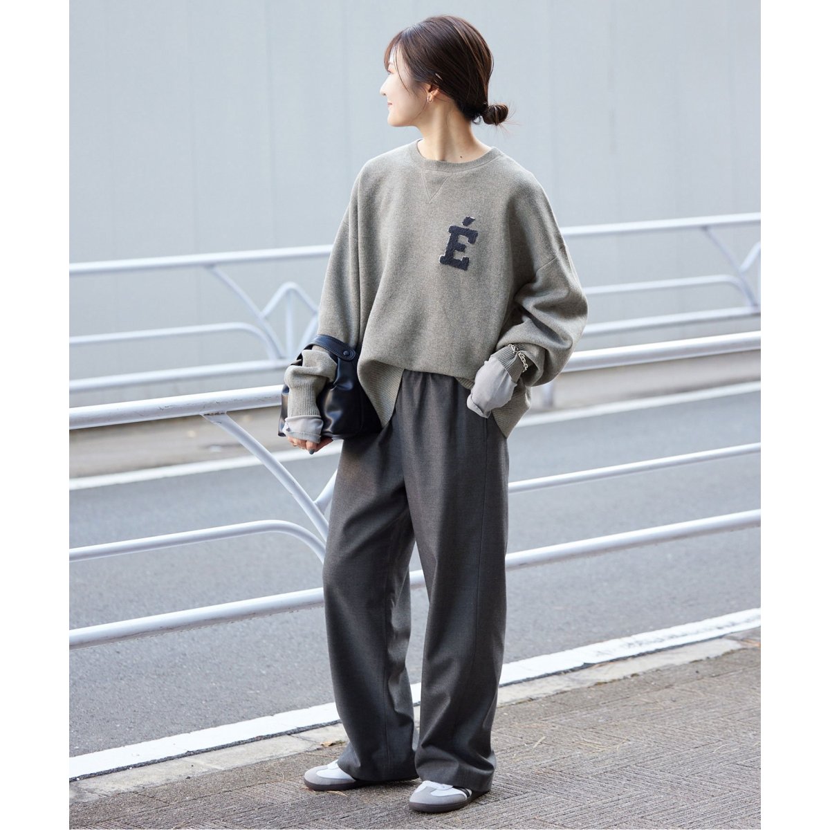 追加2》サガラ刺繍スウェットライクニット | スローブ イエナ(SLOBE