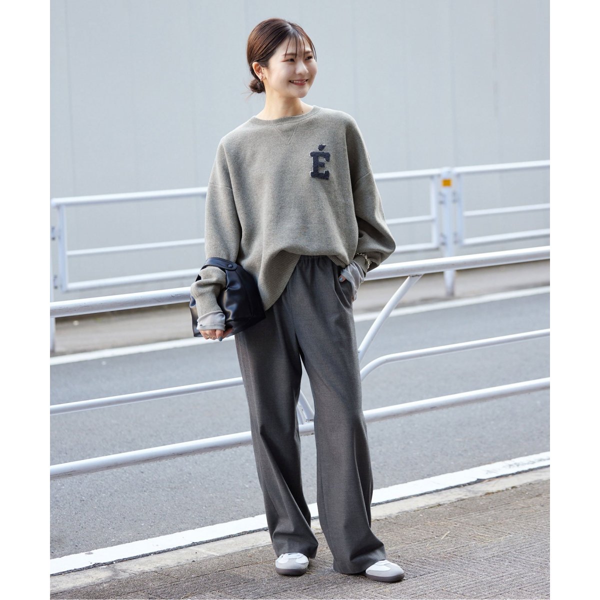 追加2》サガラ刺繍スウェットライクニット | スローブ イエナ(SLOBE